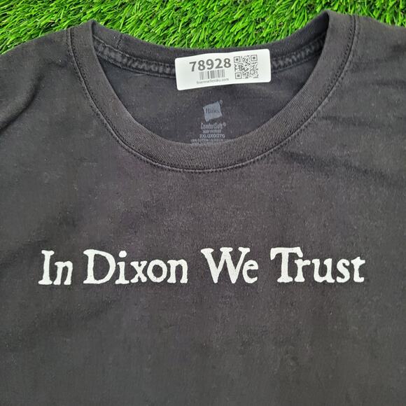 Middle-Finger Salute Shirt XL/2XL 24x30 Black Faded - Picture 11 of 16